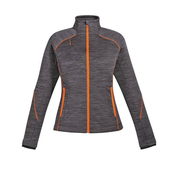 North End Sport Ladies’ Flux Melange Bonded Fleece Jacket