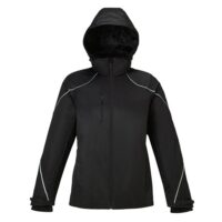 North End Ladies' Angle 3-in-1 Jacket with Bonded Fleece ...