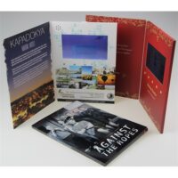 4.3" LCD Video Bi-fold Brochure