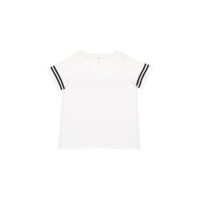 LAT Ladies' Curvy Football T-Shirt
