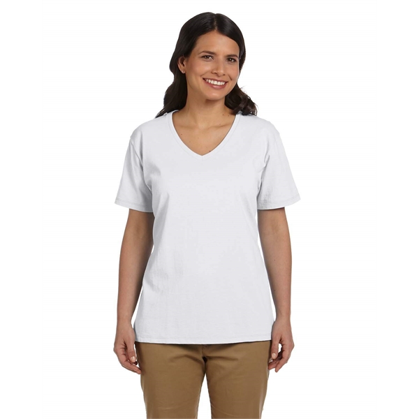Hanes Ladies’ Essential-T V-Neck T-Shirt