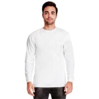 Next Level Apparel Adult Inspired Dye Long-Sleeve Crew wi...