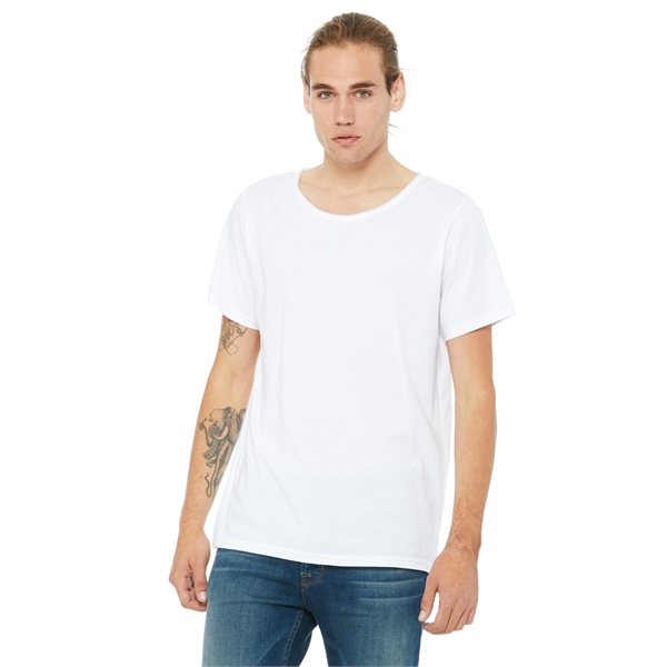 Bella+Canvas Men’s Jersey Raw Neck T-Shirt