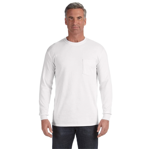 Comfort Colors Adult Heavyweight RS Long-Sleeve Pocket T-…