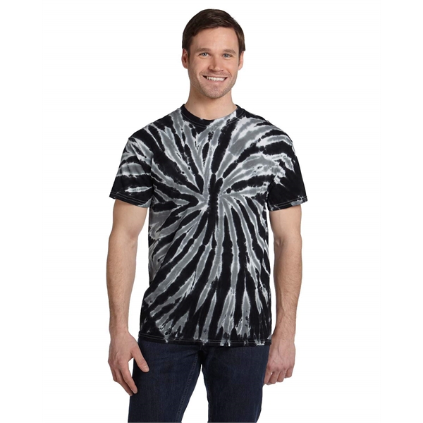 Tie-Dye Adult 100% Cotton Twist Tie-Dyed T-Shirt
