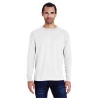 Hanes Unisex Garment-Dyed Long-Sleeve T-Shirt