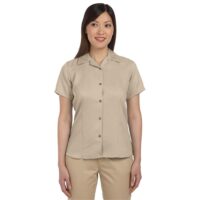 Harriton Ladies' Bahama Cord Camp Shirt