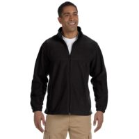 Harriton Men's 8 oz. Full-Zip Fleece