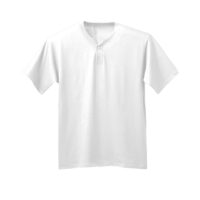 A4 Adult Tek 2-Button Henley Jersey
