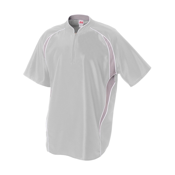 A4 Men’s 1/4 Zip Batting Jacket