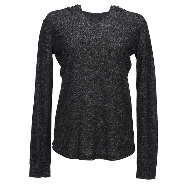 J America Ladies’ Cozy Pullover Hoodie T-Shirt
