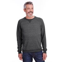 Jerzees Adult Snow Heather French Terry Crewneck Sweatshirt