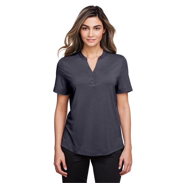 North End Ladies’ Jaq Snap-Up Stretch Performance Polo