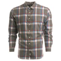 Ladies' Yarn-Dyed Long Sleeve Plaid Flannel Shirt