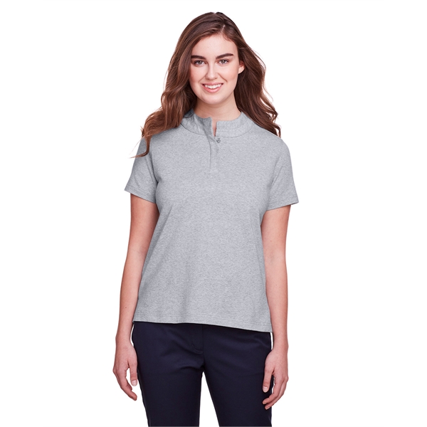 UltraClub Ladies’ Lakeshore Stretch Cotton Performance Polo