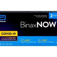 BinaxNow Covid-19 Antigen Self Test 2pk