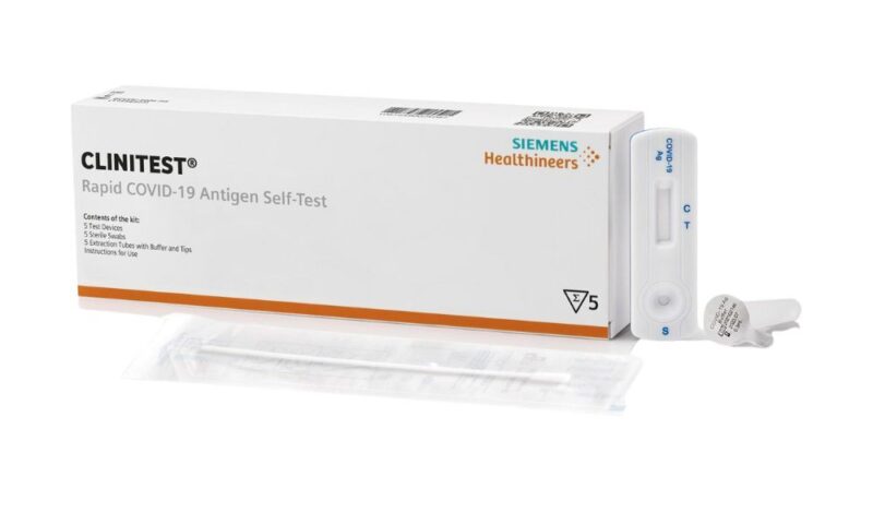 CliniTest Antigen Rapid COVID-19 Self-Test (5 tests/ 1 Kit)