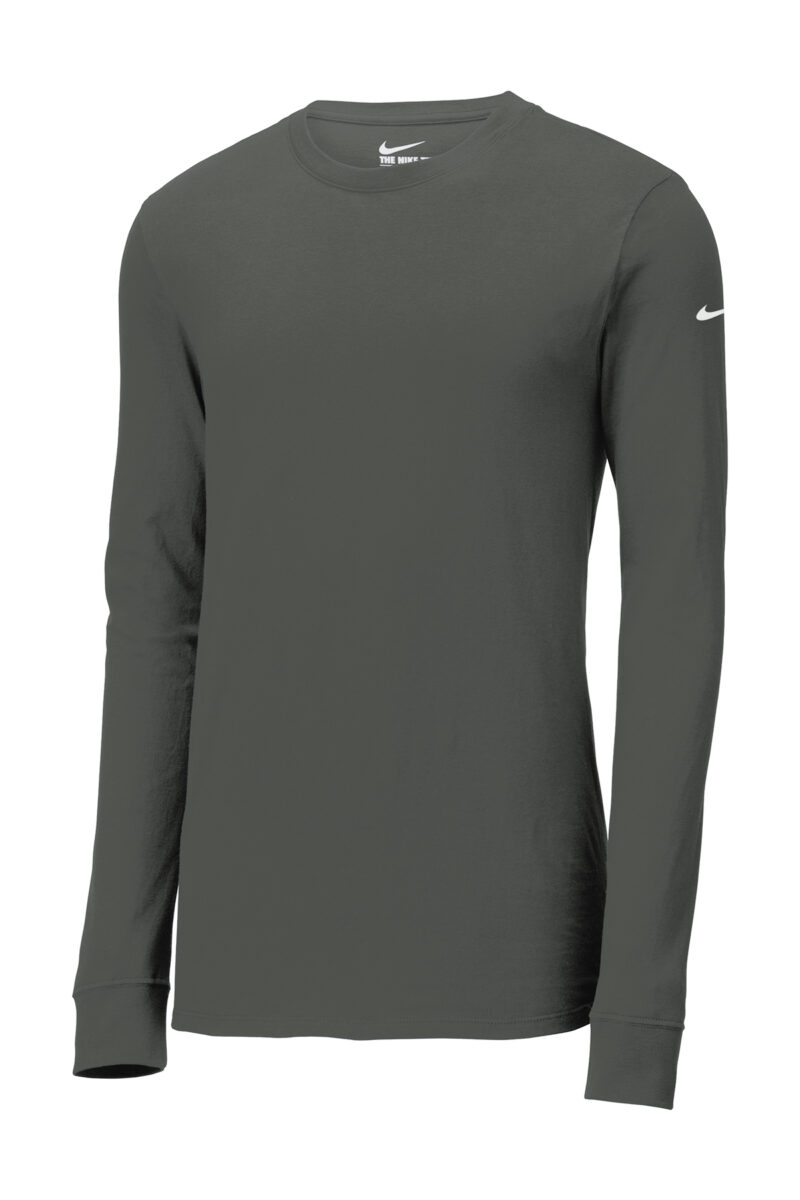Nike Dri-FIT Cotton/Poly Long Sleeve Tee - Image 4