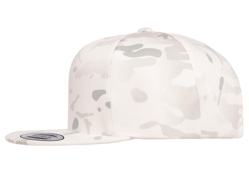 Flexfit Yupoong YP Classics Premium Multicam Camo Flat Bill Snapback Hats - 6089MC - Image 9