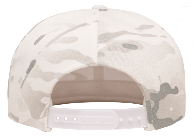 Flexfit Yupoong YP Classics Premium Multicam Camo Flat Bill Snapback Hats - 6089MC - Image 7