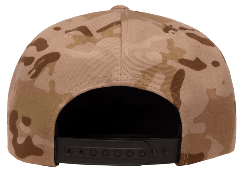 Flexfit Yupoong YP Classics Premium Multicam Camo Flat Bill Snapback Hats - 6089MC - Image 10