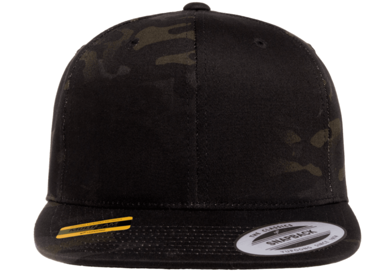 Flexfit Yupoong YP Classics Premium Multicam Camo Flat Bill Snapback Hats - 6089MC - Image 20