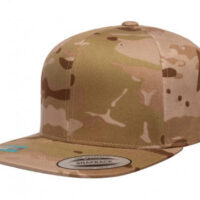Flexfit Yupoong YP Classics Premium Multicam Camo Flat Bill Snapback Hats - 6089MC