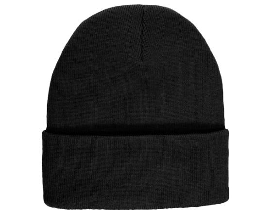 Traditional Acrylic Knit 12″ Cuffed Beanies – 5608
