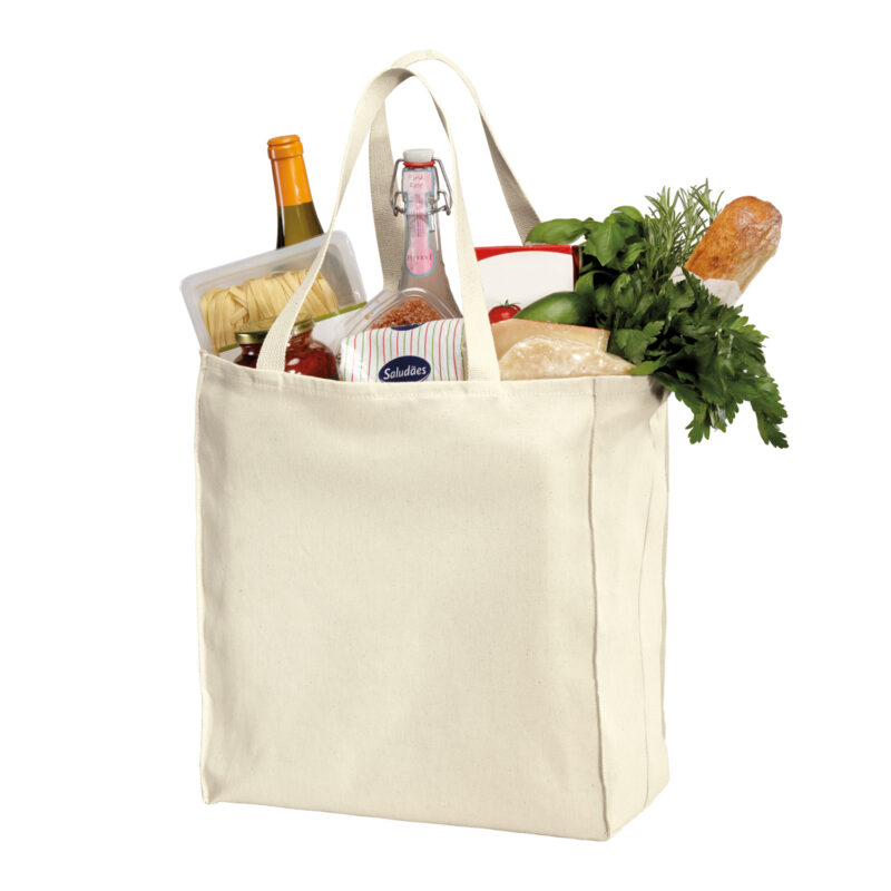 Port Authority® Ideal Twill Over-the-Shoulder Grocery Tote - Image 3
