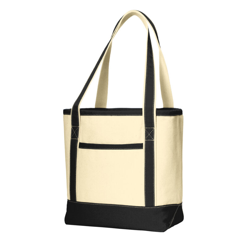 Port Authority® Medium Cotton Canvas Boat Tote - Image 4