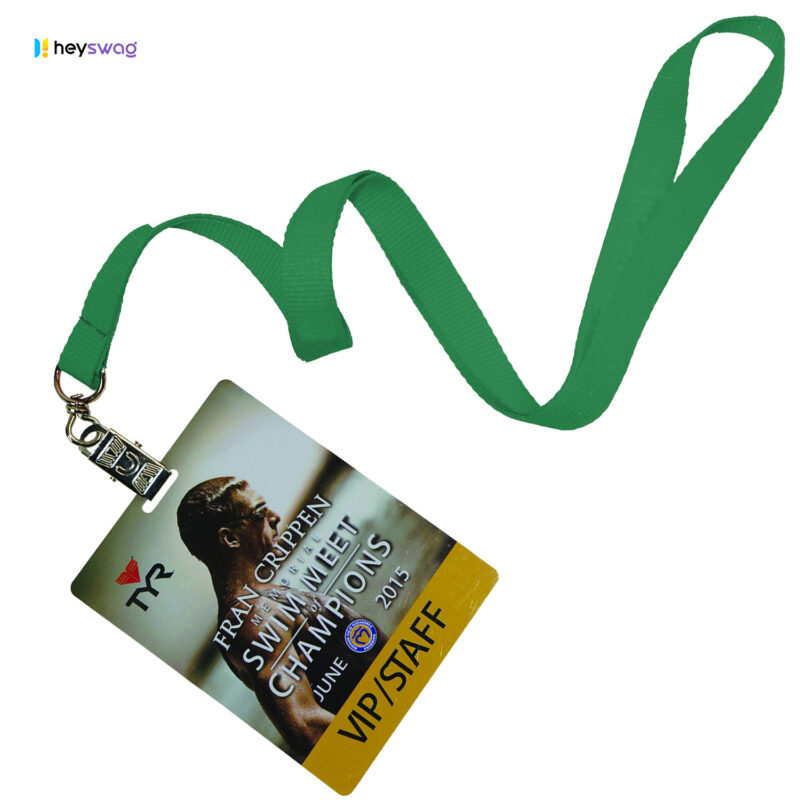 5/8 Inch Polyester Lanyards W/ PVC Card - Image 4