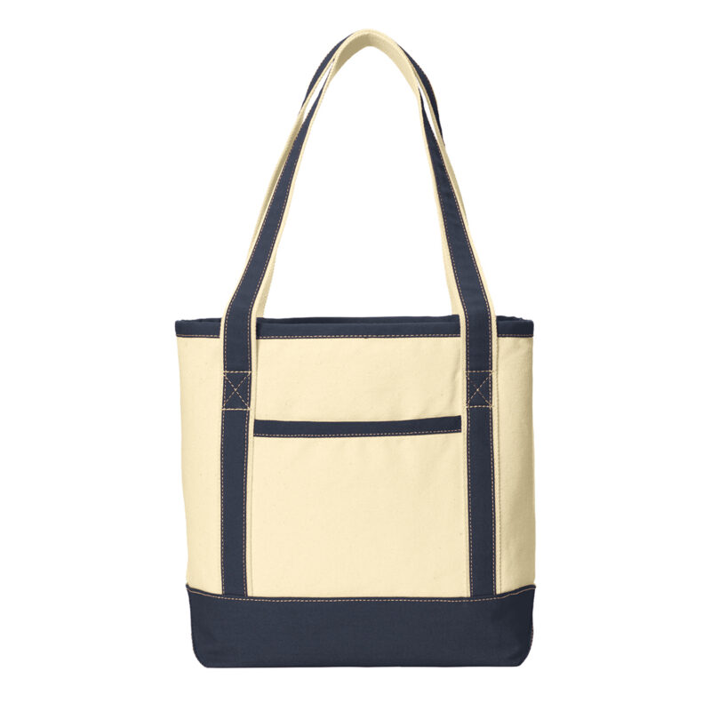 Port Authority® Medium Cotton Canvas Boat Tote