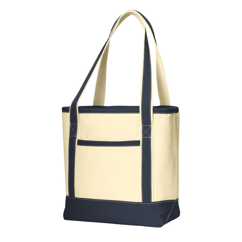 Port Authority® Medium Cotton Canvas Boat Tote - Image 7