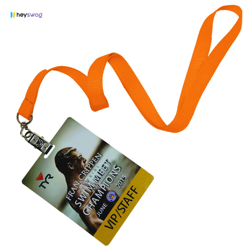 5/8 Inch Polyester Lanyards W/ PVC Card - Image 6