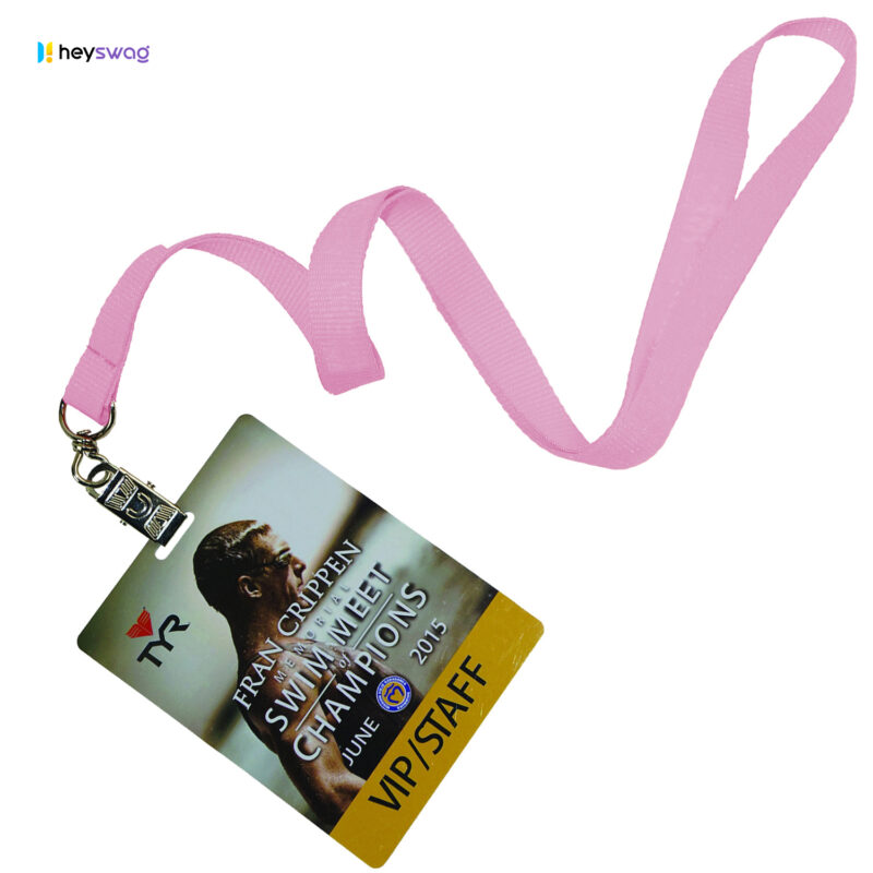 5/8 Inch Polyester Lanyards W/ PVC Card - Image 5