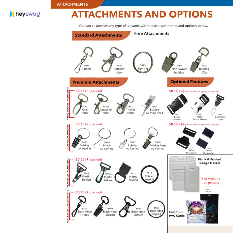 5/8 Inch Dye Sublimation Lanyards W/ Retractable Reel Combo - Image 4