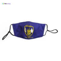 3 LAYER FACE MASK LANYARD COMBO W/ CUSTOM IMPRINT POLYESTER