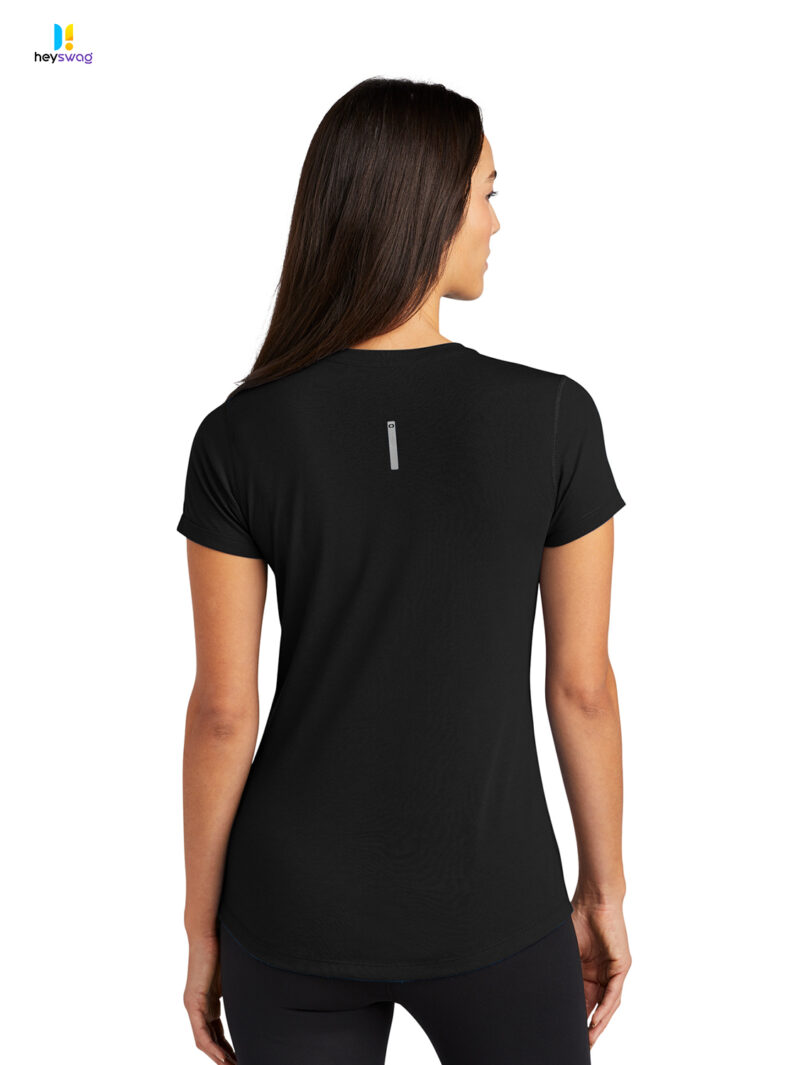OGIO ® Ladies Peak V-Neck Tee - Image 5