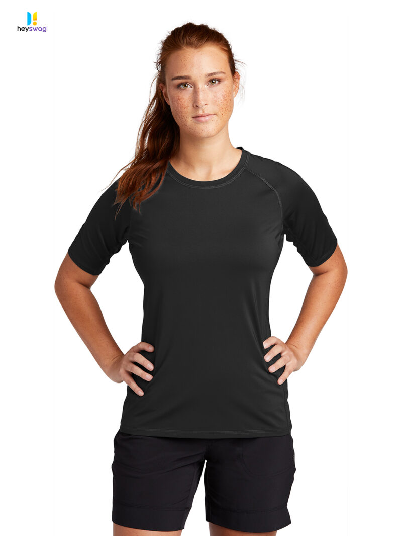 Sport-Tek ® Ladies Rashguard Tee - Image 3