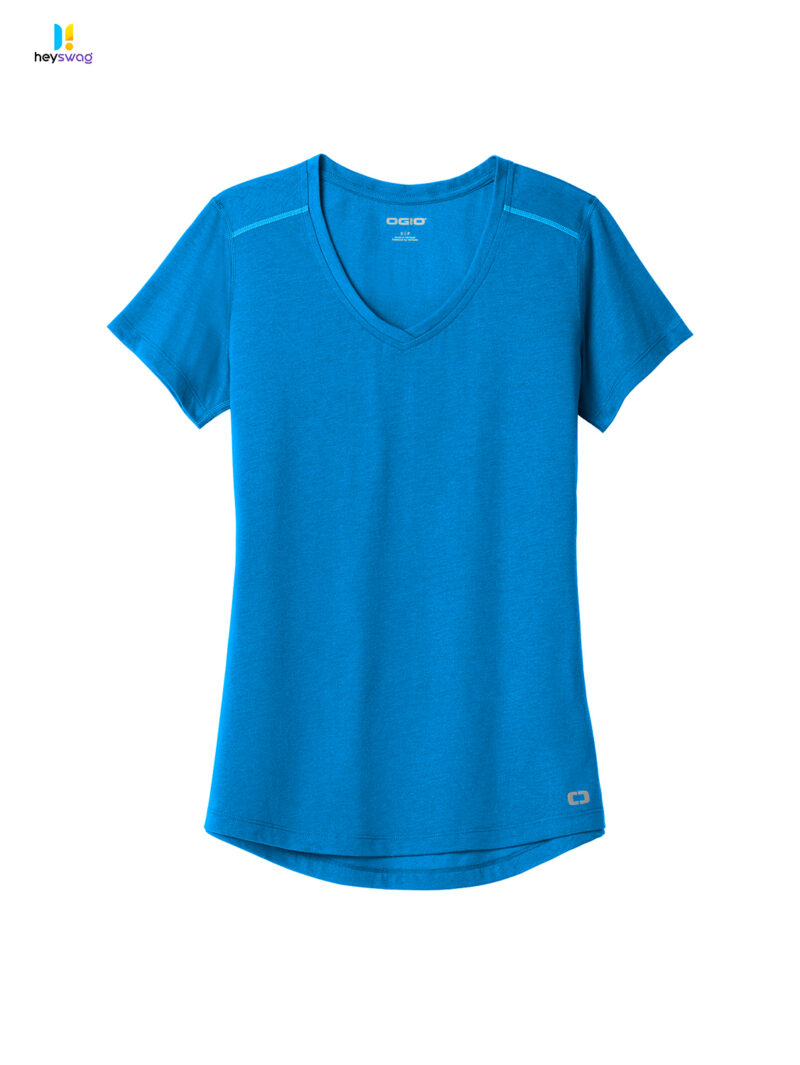 OGIO ® Ladies Peak V-Neck Tee - Image 12