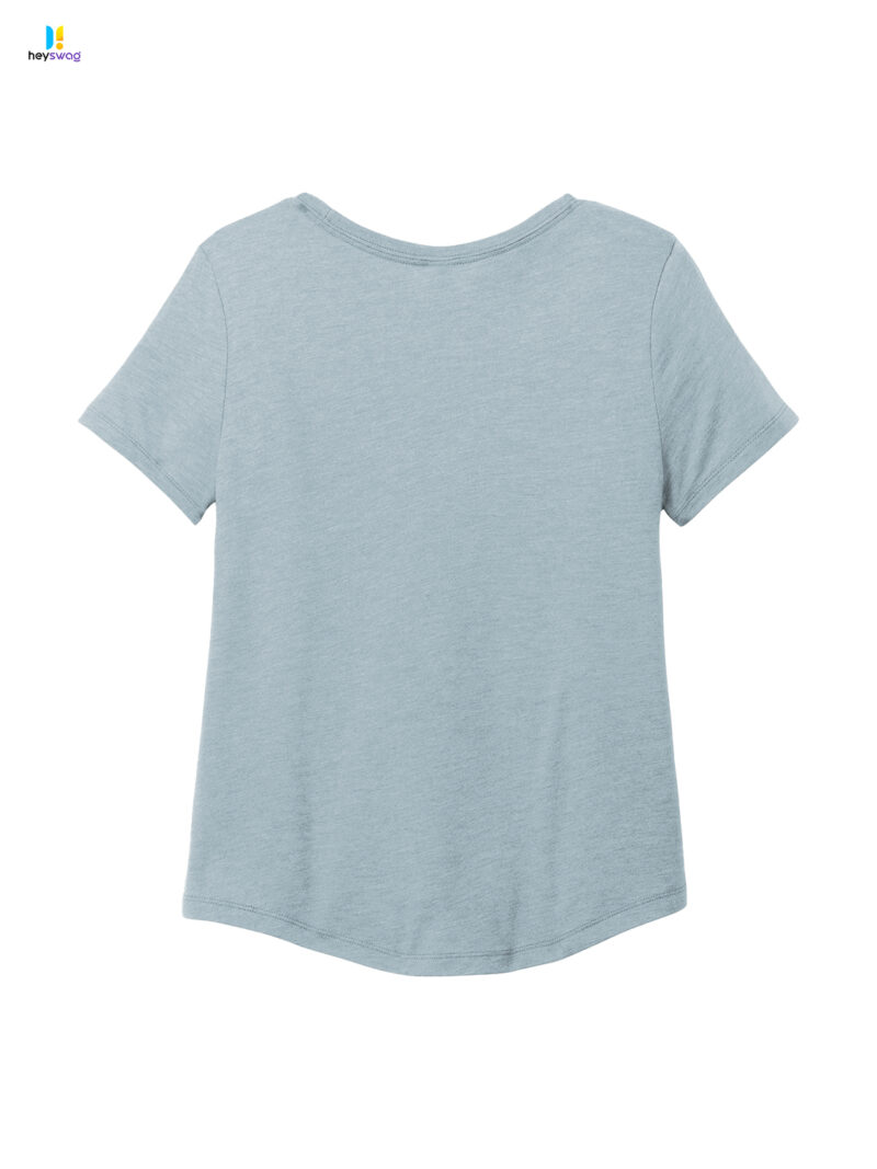 Allmade® Women’s Relaxed Tri-Blend Scoop Neck Tee - Image 10