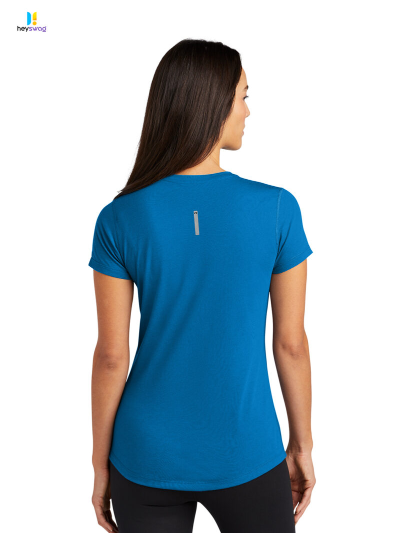 OGIO ® Ladies Peak V-Neck Tee - Image 10