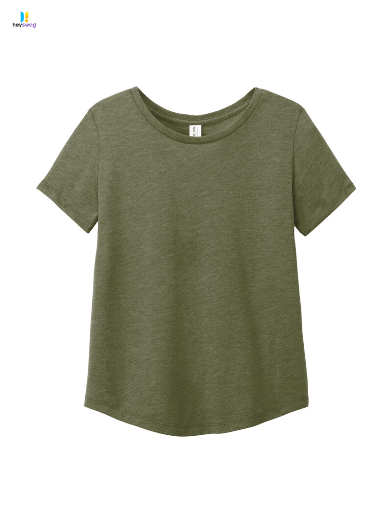 Allmade® Women’s Relaxed Tri-Blend Scoop Neck Tee - Image 21