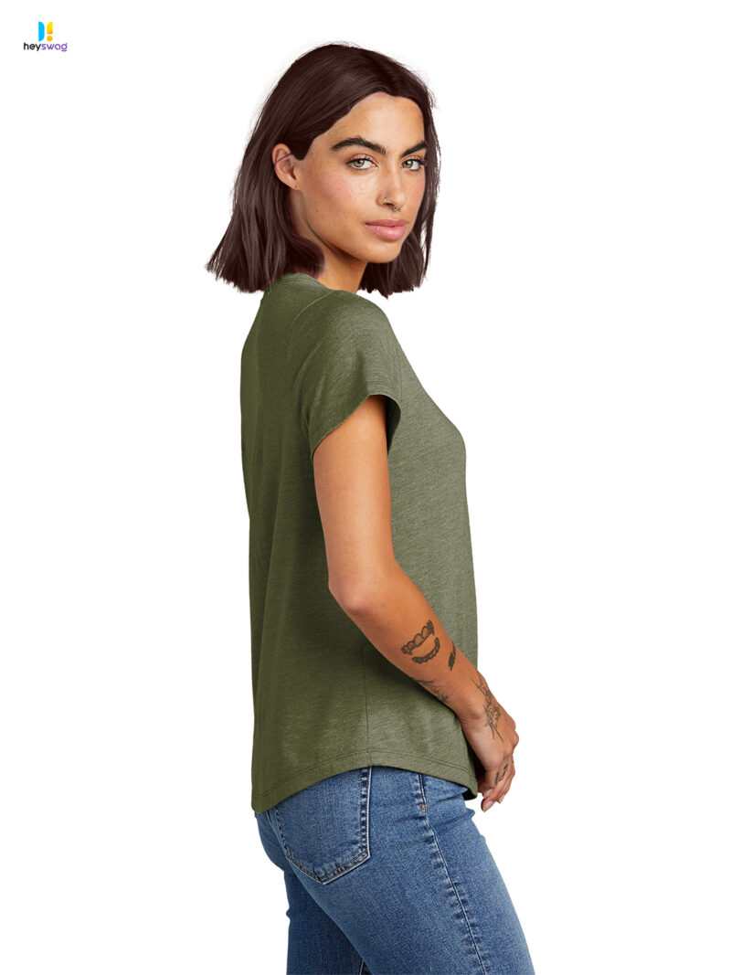 Allmade® Women’s Relaxed Tri-Blend Scoop Neck Tee - Image 19