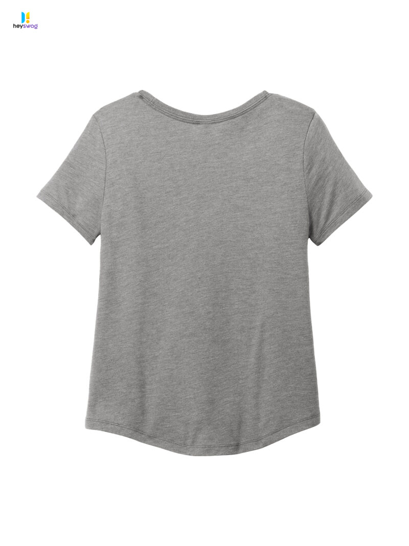 Allmade® Women’s Relaxed Tri-Blend Scoop Neck Tee - Image 5