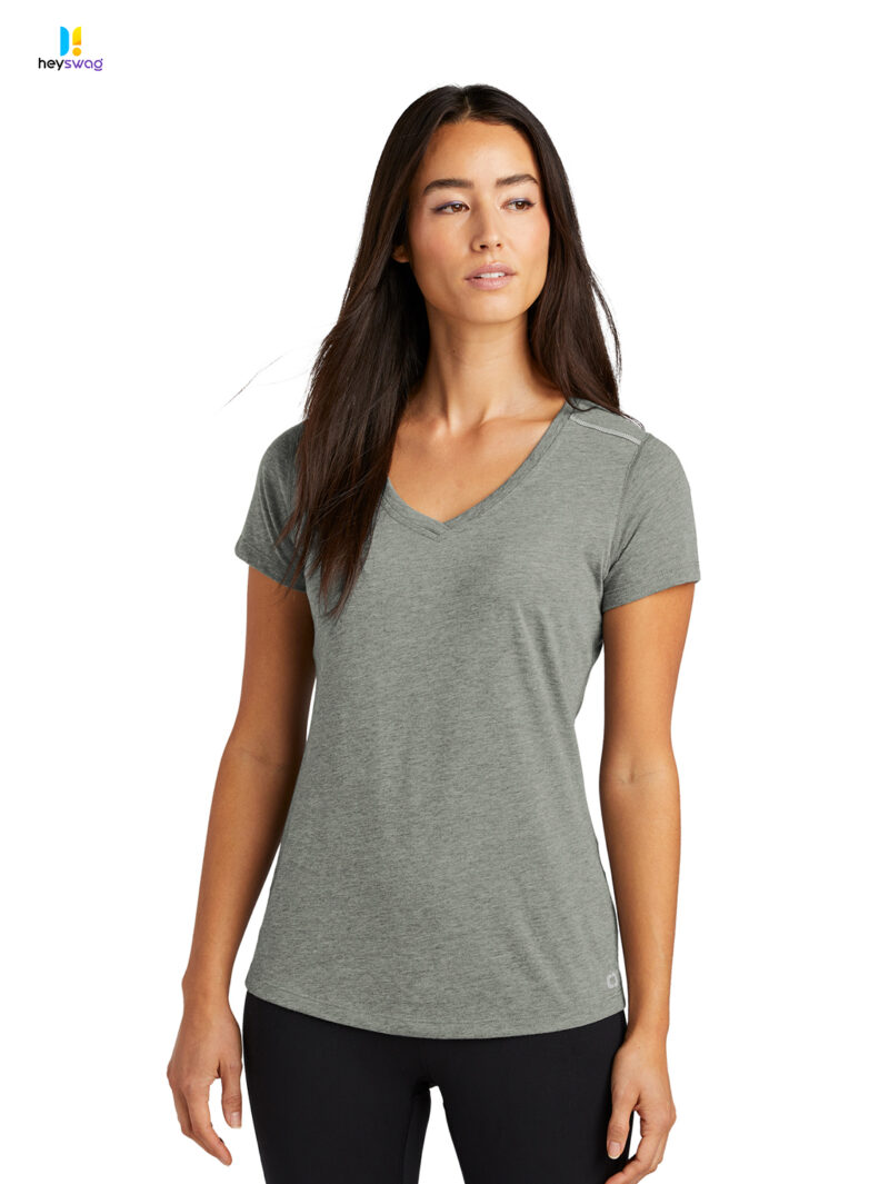 OGIO ® Ladies Peak V-Neck Tee - Image 16