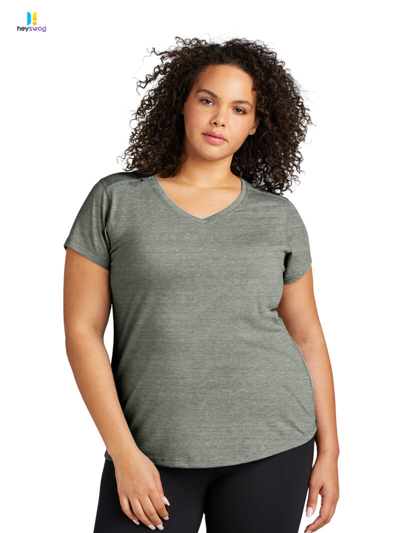 OGIO ® Ladies Peak V-Neck Tee - Image 15