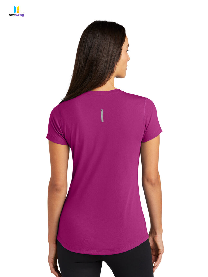 OGIO ® Ladies Peak V-Neck Tee - Image 23