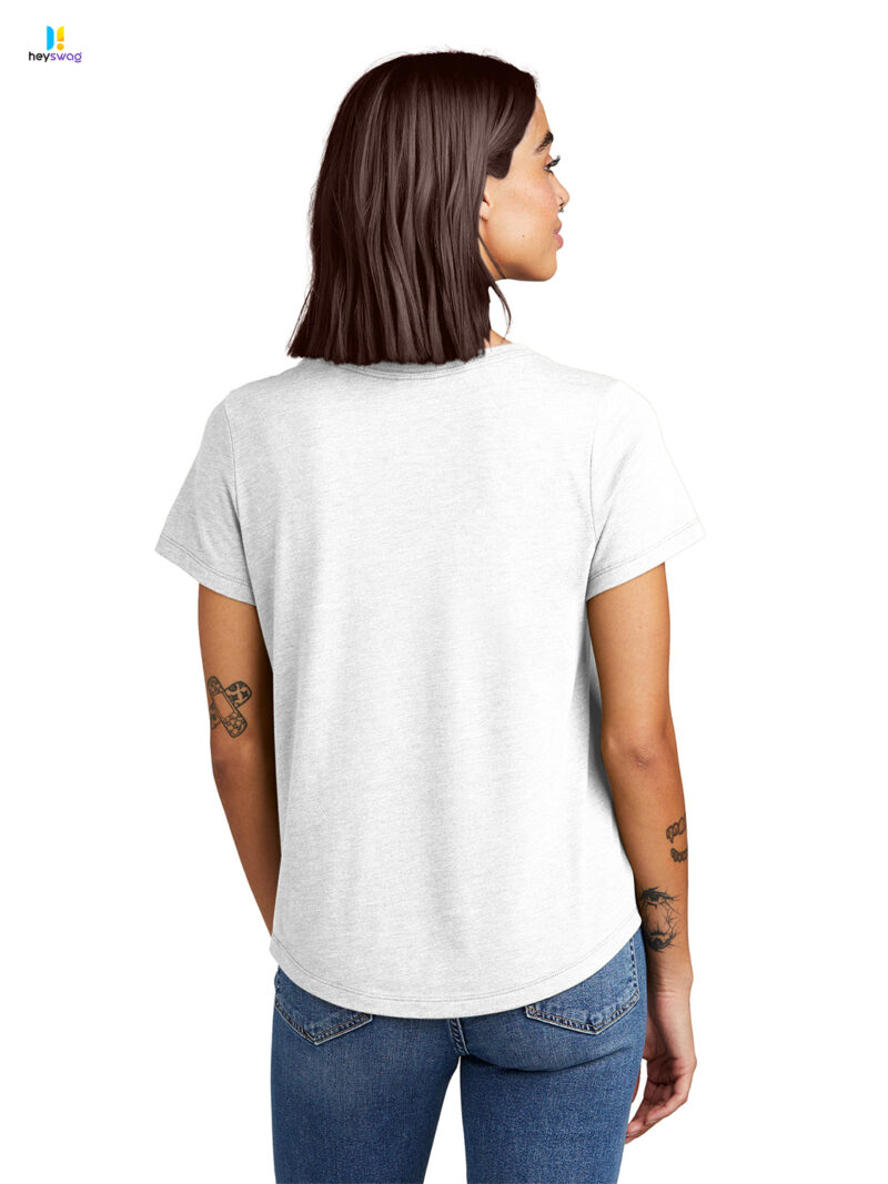 Allmade® Women’s Relaxed Tri-Blend Scoop Neck Tee - Image 14