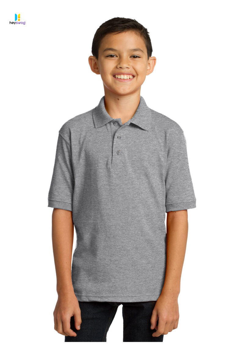 Port & Company® Youth Core Blend Jersey Knit Polo - Image 48